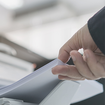 Sicherheit beim Drucken