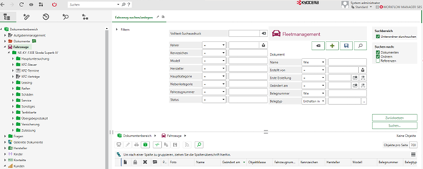 Modul Flottenmanagement