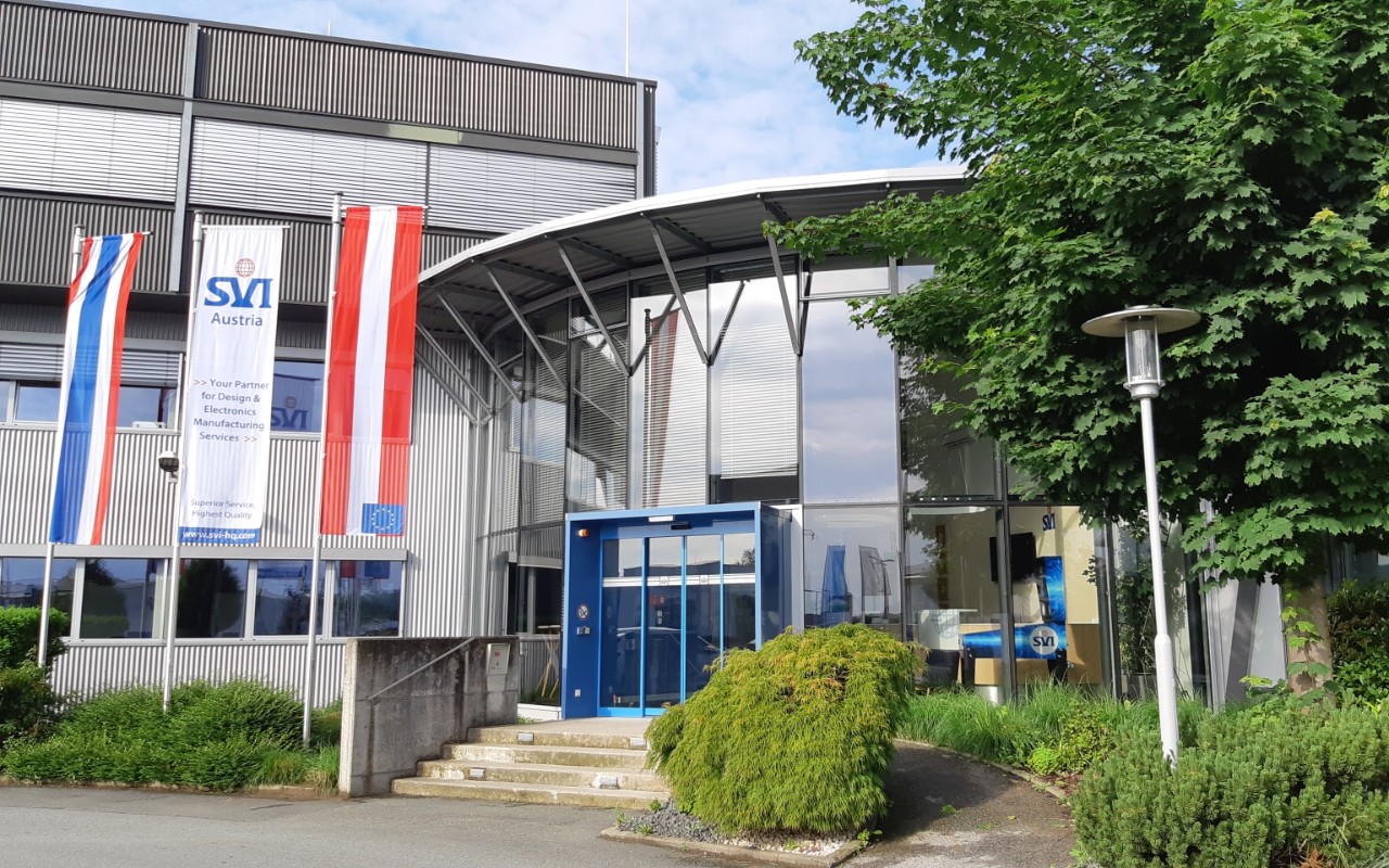Eingangsbereich der SVI Austria GmbH