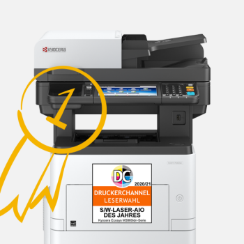 Kyocera mit zwei Systemen als "Beste Drucker des Jahres"